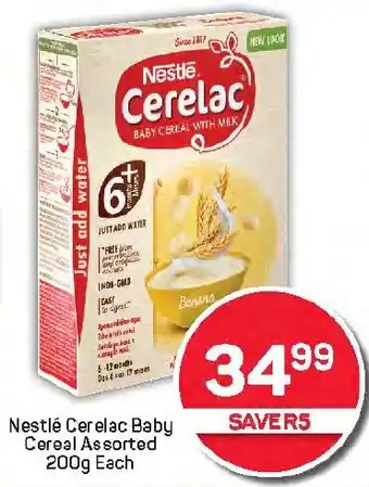 Pick n Pay Hypermarket Nestlé Cerelac Baby Cereal Assorted offer