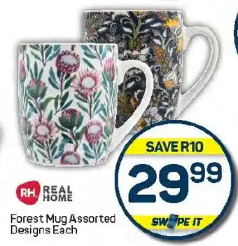 Pick n Pay Hypermarket REAL HOME Forest Mug Assorted Designs Each offer