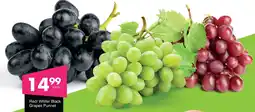 Save Hyper Red/White/Black Grapes Punnet offer