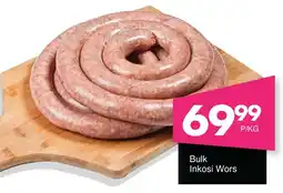 Save Hyper Bulk Inkosi Wors offer