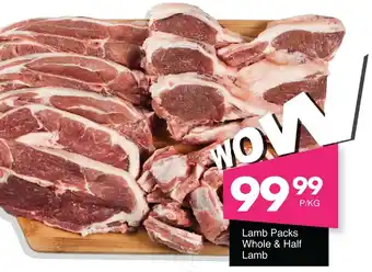 Save Hyper Lamb Packs Whole & Half Lamb offer