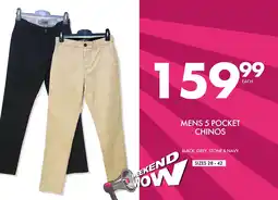 Save Hyper Mens 5 Pocket Chinos offer