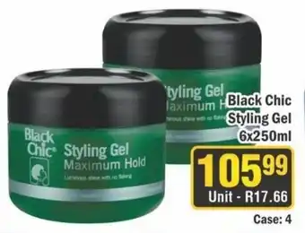 J&E Cash and Carry Black Chic Styling Gel offer