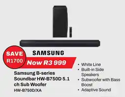 Expert Samsung B-series Soundbar HW-B750D 5.1 ch Sub Woofer offer