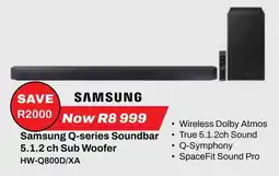 Expert Samsung Q-series Soundbar 5.1.2 ch Sub Woofer offer