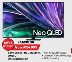 Expert Samsung 65" NEO QLED 4K QN85D offer