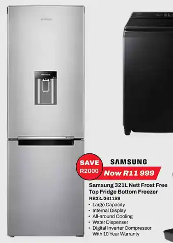 Expert Samsung Nett Frost Free Top Fridge Bottom Freezer offer