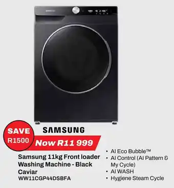 Expert Samsung Front loader Washing Machine - Black Caviar offer