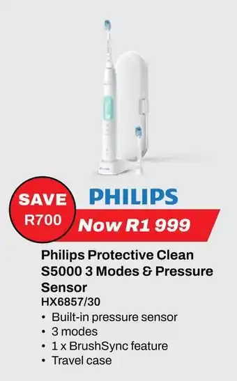 Expert Philips Protective Clean S5000 3 Modes & Pressure Sensor offer