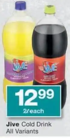 Checkers Jive Cold Drink All Variants offer