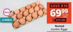 Checkers Nulaid Jumbo Eggs offer