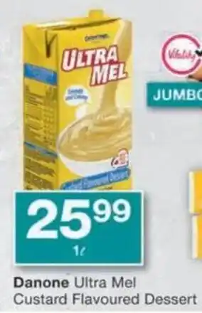 Checkers Danone Ultra Mel Custard Flavoured Dessert offer