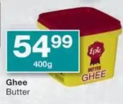 Checkers Ghee Butter offer