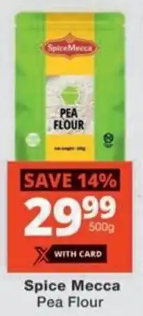 Checkers Spice Mecca Pea Flour offer