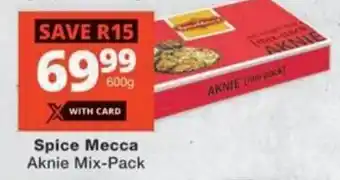 Checkers Spice Mecca Aknie Mix-Pack offer