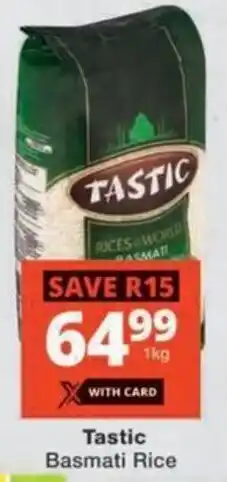 Checkers Tastic Basmati Rice offer