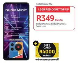 Makro nubia Music 4G offer