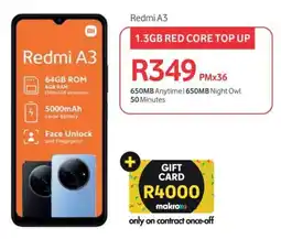 Makro Redmi A3 offer