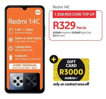 Makro Redmi 14C offer