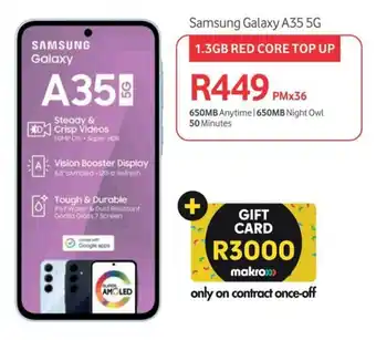 Makro Samsung Galaxy A35 5G offer