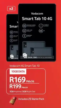 Makro Vodacom 4G Smart Tab 10 offer