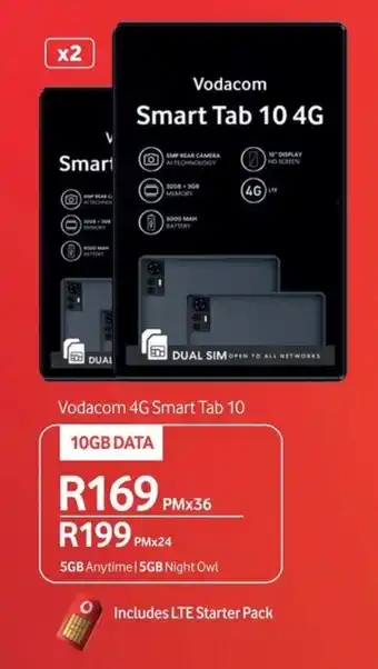 Makro Vodacom 4G Smart Tab 10 offer