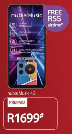 Makro nubia Music 4G offer