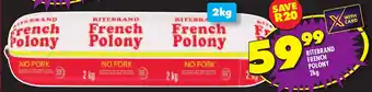 Shoprite Ritebrand french polony offer