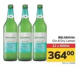 Jumbo BELGRAVIA Gin & Dry Lemon offer