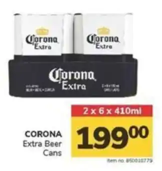 Jumbo CORONA Extra Beer Cans offer