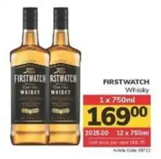 Jumbo FIRSTWATCH Whisky offer