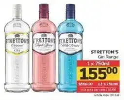 Jumbo STRETTON'S Gin Range offer