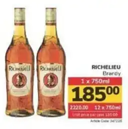 Jumbo RICHELIEU Brandy offer