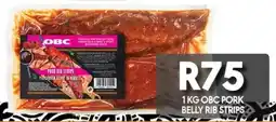 OBC Meat & Chicken Obc pork belly rib strips offer