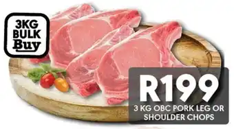 OBC Meat & Chicken Obc pork leg or shoulder chops offer