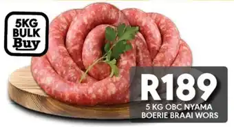 OBC Meat & Chicken Obc nyama boerie braai wors offer