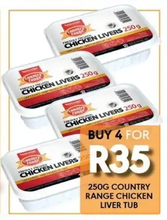 OBC Meat & Chicken Country range chicken liver tub offer