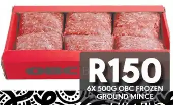 OBC Meat & Chicken Obc frozen ground mince offer