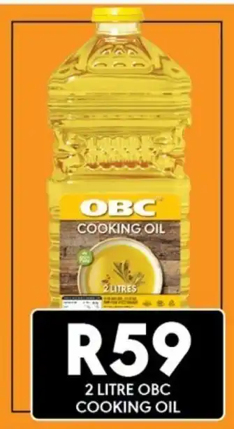 OBC Meat & Chicken Obc cooking oil offer