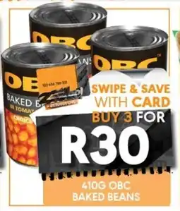 OBC Meat & Chicken Obc baked beans offer