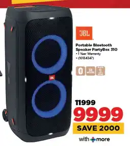 HiFi Corp JBL Portable Bluetooth Speaker PartyBox 310 offer