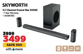 HiFi Corp SKYWORTH 5.1 Channel Sound Bar SS586 offer