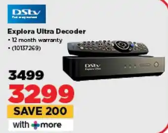 HiFi Corp DStv Explora Ultra Decoder offer