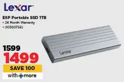 HiFi Corp Lexar E6P Portable SSD 1TB offer