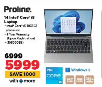 HiFi Corp Proline 14 Intel Core i5 Laptop offer