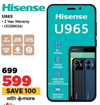 HiFi Corp Hisense U965 offer