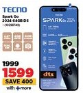 HiFi Corp TECNO Spark Go 2024 64GB DS offer