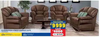 Russells Kensington 4 piece lounge suite offer