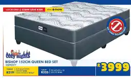 Russells Bishop 152cm queen bed set offer