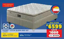 Russells Sealy phuket 152cm queen bed set offer